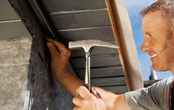 White Ness fascia installation