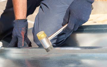 White Ness metal flat roofing repairs