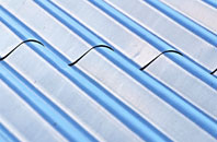 White Ness corrugated roofing