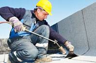 White Ness felt roofing