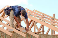 White Ness roof trusses
